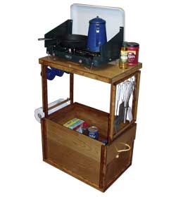 Camp table box